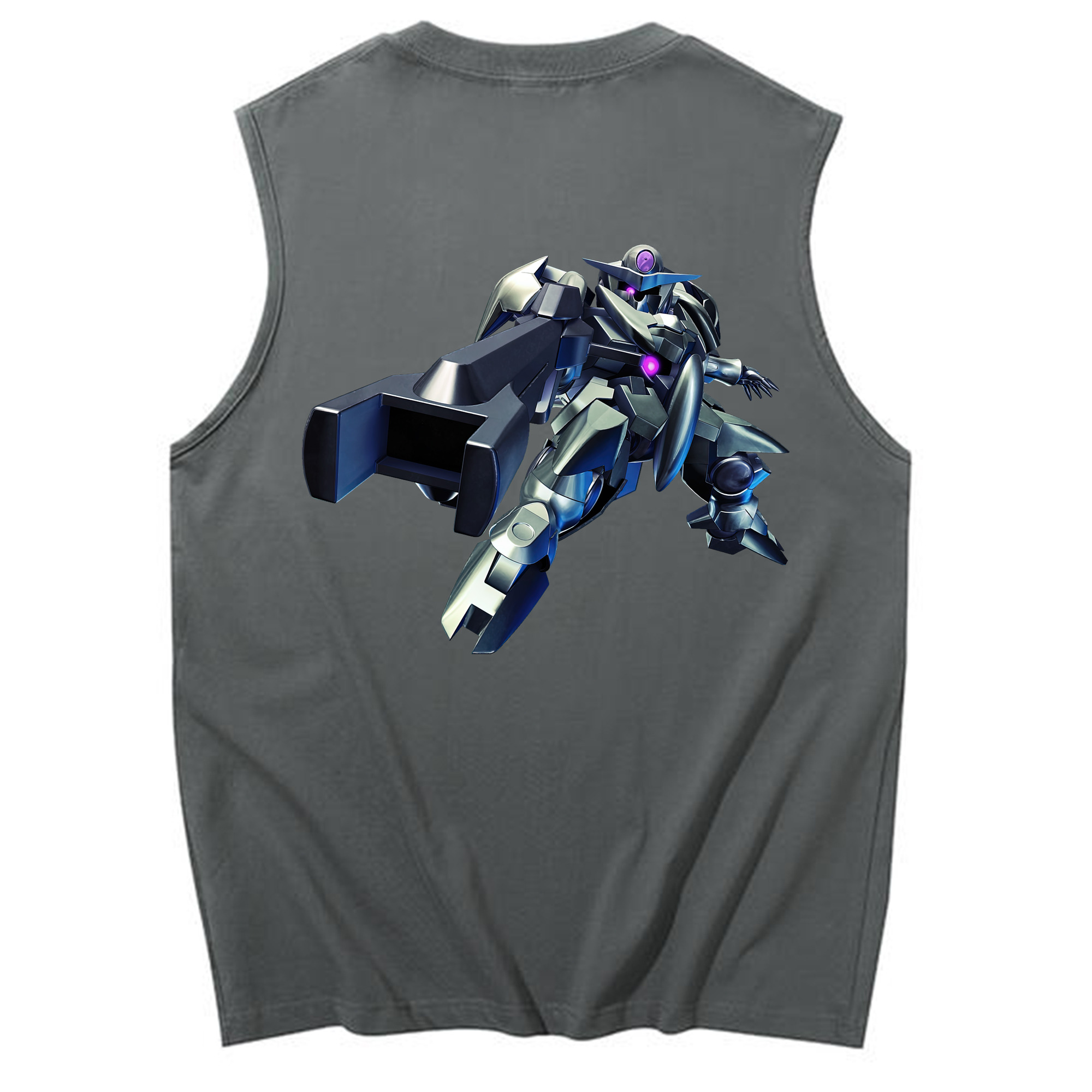 （画像用） 機動戦士ガンダム Mobile Suit Gundam コットン100％タンクトップ（背面プリント）